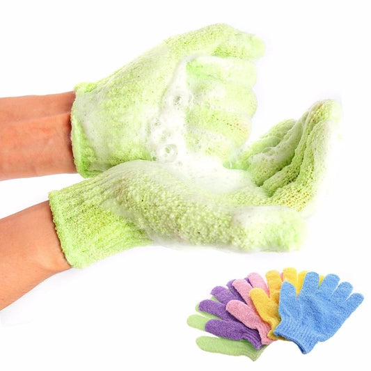 Massaging Exfoliating Gloves